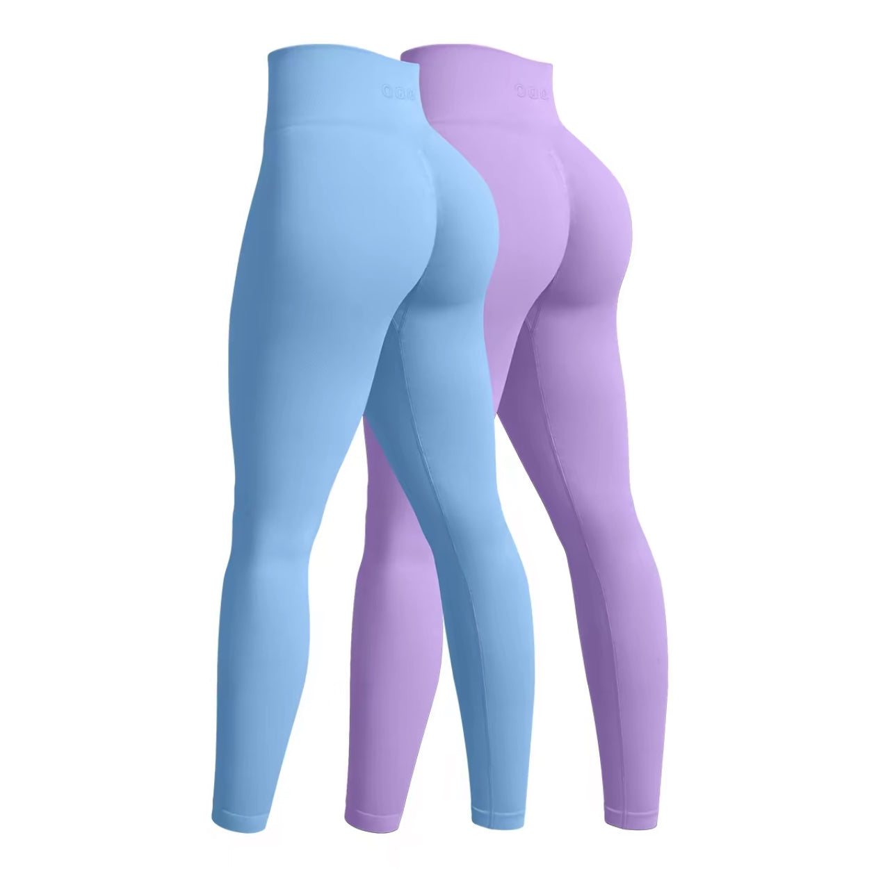 OQQ Women'S 2 Piece Yoga Legging Seamless Workout High Waist Butt Liftings Athletic Leggings