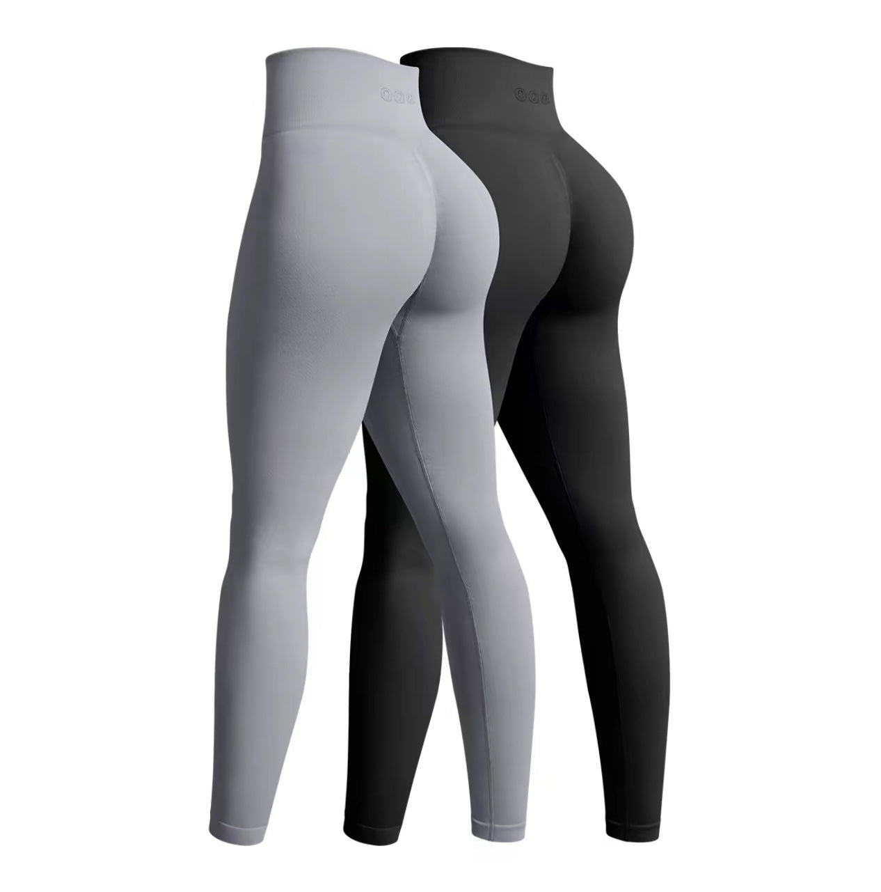 OQQ Women'S 2 Piece Yoga Legging Seamless Workout High Waist Butt Liftings Athletic Leggings