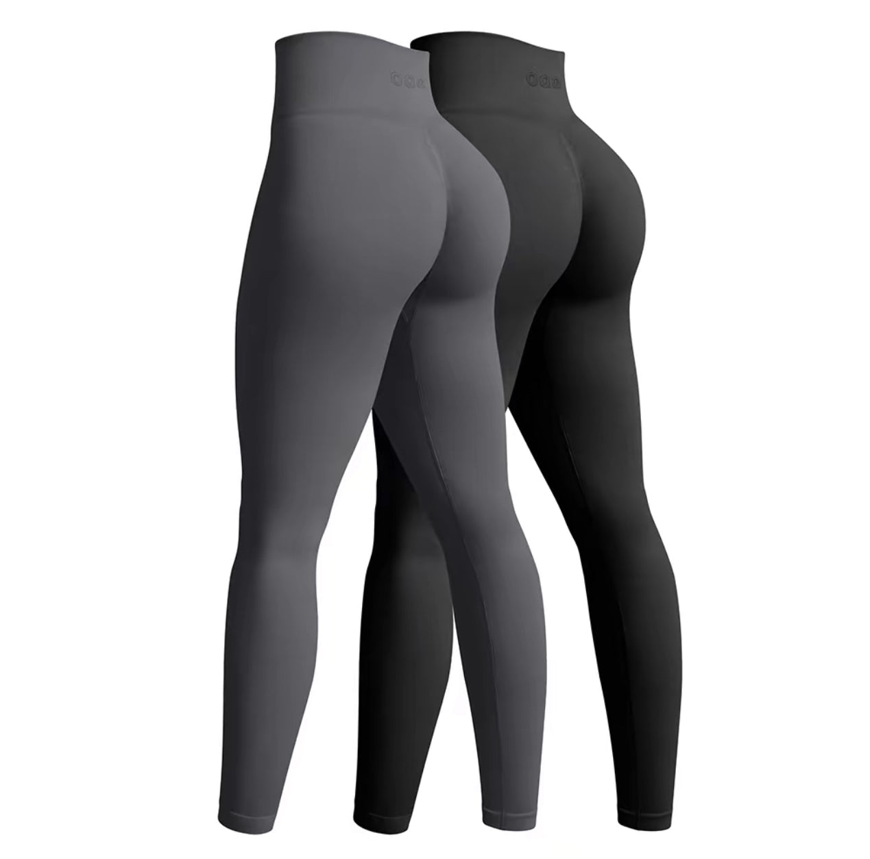 OQQ Women'S 2 Piece Yoga Legging Seamless Workout High Waist Butt Liftings Athletic Leggings
